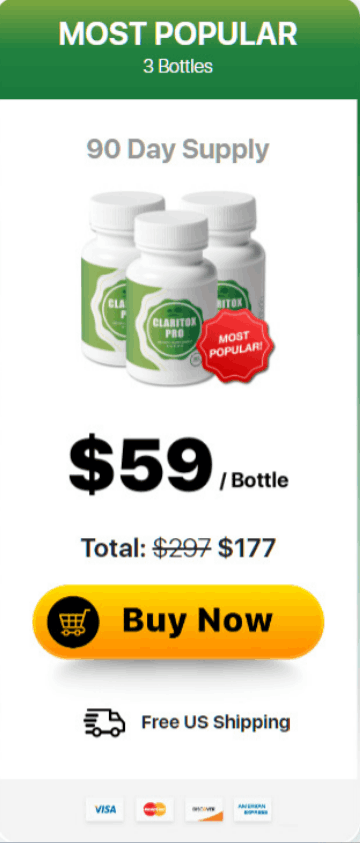 claritox-pro 3 bottle